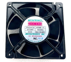 *Single* Mechatronics UX12AC12-BTHR-7 AC Fan Axial Ball Bearing 230VAC
