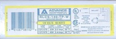 Advance RLCS-140-TP-W Rapid Start Ballast 120V 60Hz for FC16T9 Circline Lamp