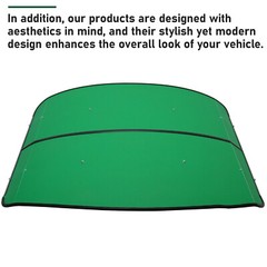 Green Tuff Top Tractor ROPS Canopy 52″ X 52″ For Tractor Mowers Umbrella