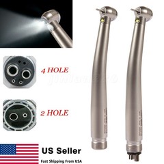 1-10pcs SANDENT Dental E-generator LED High Speed Fiber Optic Handpiece 2/4Holes