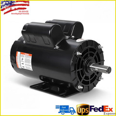 5HP SPL Air Compressor Electric Motor 17.6Amps 56 Frame 3450RPM 7/8“ Keyed Shaft