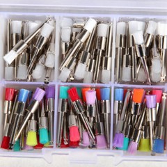 200-2000PCS Dental Nylon Polishing Flat Latch Polisher Prophy Brush Disposable Y