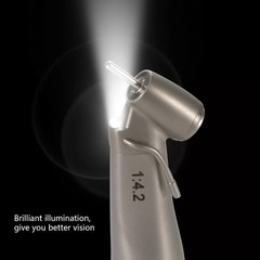 NSK Style Dental 1:4.2 Electric Contra Angle Handpiece 45°Angle Head Fiber Optic