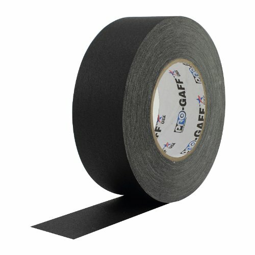 Pro Tapes Pro Gaffer Tape Black 2″ x 55 yds. -w