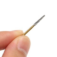 5Pcs Dental Endo-Z Titanium Tungsten Carbide High Speed Cutting Burs FG 1.60mm