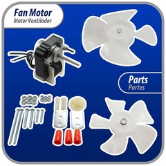 Appli Parts APFM-672 1/130 Hp Fan Motor, 220 V, 50/60 Hz, 3000 rpm, Reversible r