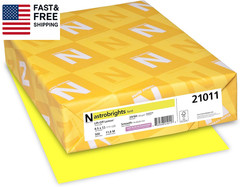 Bright Color Paper, Astrobrights®, Letter Paper Size, 24 Lb, FSC Certified®, L