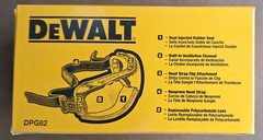 DEWALT DPG82-11C Concealer Safety Goggles with Clear Anti-Fog Lens