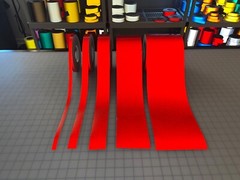 Red Reflective Tape Oralite 5700 Type 1 Engineer Grade 0.5″ 1″ 2″ 4″ 6″ Orafol