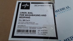 Medline Liner Bag for Washbasins and Bedpans REF DYND80300-50 Box of 50