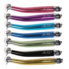 Dental PANA MAX High Speed Handpiece Air Turbine Push Button 2/4H COLORS fit NSK