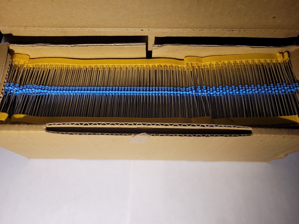 New 6.19 kΩ ±1% resistors, 5000pcs lot, RCD brand, .25 watt