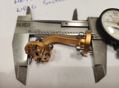 SAGE/Eravant WR15 50-75GHz 90 Degree Waveguide Bend