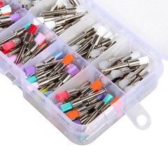 200pcs Mixed Dental latch type prophy polishing brush flat tapered Brushes pro
