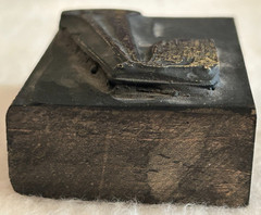 Antique Printing Letterpress Printers Block Phonograph Ink Stamp