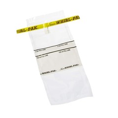 Nasco Whirl-Pak Sample Bag – B01062-4oz/118mL Write-On – Box of 500