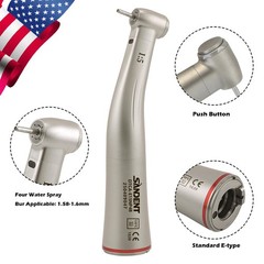 Electric High Speed Dental Handpiece 1:5 Increasing Speed Red Ring Inner 4 Spray