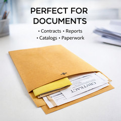 10×13 Clasp Envelopes Brown Kraft #97 Catalog Mailing Envelopes 28lb