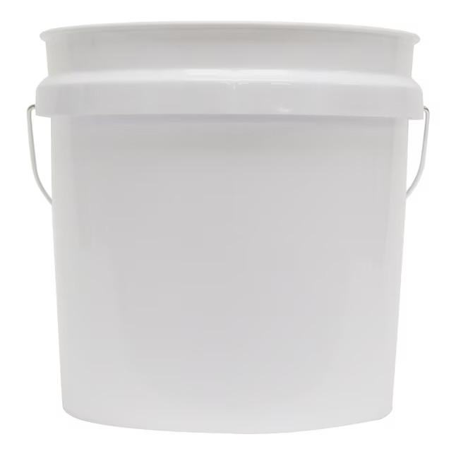 United Solutions 2-gallon BPA-Free Food-Grade Plastic White General bucket