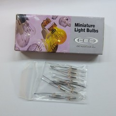 Box Of 10 CEC A1A NE2 Neon Glow Lamps Miniature Light Bulbs 105-125V Taiwan NOS
