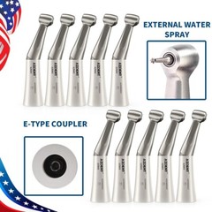AZDENT Dental Slow Speed Handpiece Contra Angle Push Button AZ001