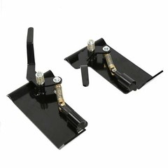 Weld-On Skid Steer Quick Attach Bucket Conversion Adapter Latch Plates Universal