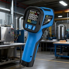 MESTEK Digital Infrared Thermometer -40°C~1650°C/-40°F~3002°F Temparature Meter