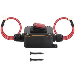 1PC Inline Cord Switch IP67 Waterproof Outdoor ON/Off Toggle Switch DC 12V-24V