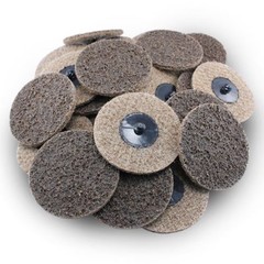 50p 3″ Coarse ROLL LOCK SANDING DISC roloc scotch pads Made in USA ! Heavy Duty