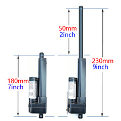 12V 24V 3000N 660lb Electric Linear Actuator Motor 2″~ 40″ Heavy Duty Waterproof