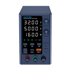 EPS 0-32V 10A Adjustable Lab DC Power Supply Variable Precision Internal Memorie