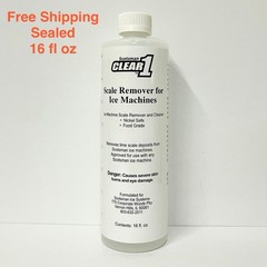Scotsman CLEAR 1 Scale Remover & Cleaner for Ice Machines 19-0653-01 16 fl oz