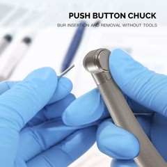 NSK Style Dental Fiber Optic High Speed Turbine Handpiece LED E-generator 4Hole