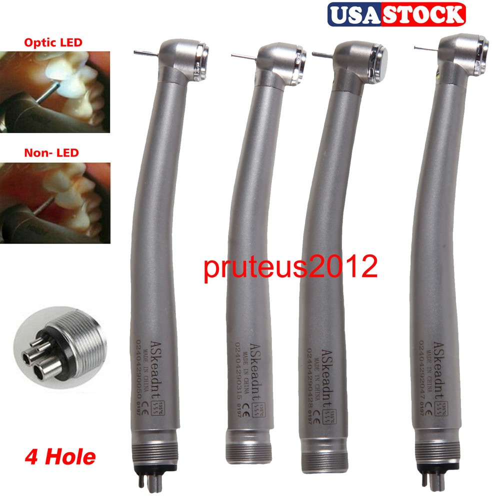 NSK Style Dental Fiber Optic LED E-generator/ High Speed Handpiece 2HOLE/4HOLE