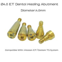 US Dental Healing Cap Abutments Compatible Hiossen Osstem Mini/Regular Platform