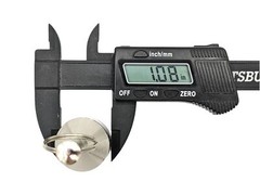 Extra-Large N52 Keychain Magnet Tester for Gold, Silver, Jewelry, & Scrap Metal