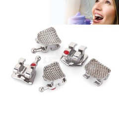 50 kits Dental Ortho Brackets Braces Mini Standard Roth MBT .018 .022 AZDENT