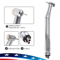 Dental Fiber Optic LED E-generator UDM/ High Speed Handpiece 2H/4HOLE Y