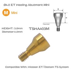 Hiossen ET Dental zest Locator/Healing/Straight/Angulated Abutment Mini/Regular