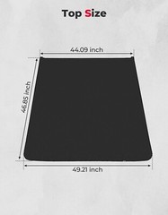 KEMIMOTO Tractor Canopy Top Mowers For John Deere Kubota 2″ x 2″ or 2″ x 3″ ROPS