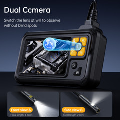 3.28FT 4.3inch Inspection Snake Camera 8mm HD Industrial Endoscope Borescope