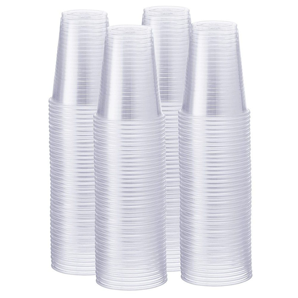 GUSTO 7 oz Clear Plastic Cups [500 Count] Disposable 7 oz, – 500 Count