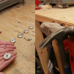 Neodymium Disc Countersunk Hole Magnets, 1.26 inch x 0.2 inch Strong Permanen…