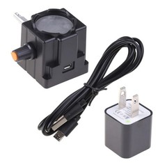 Microscope Bottom External Lamp Brightness Adjustable Microscope Light Source US