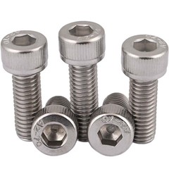 M10 x 1.25 Fine Thread Stainless Steel Socket Head Cap Screws Allen Hex Bolts