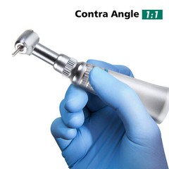 NSK Style Dental Contra Angle low Speed Handpiece Push Button FG Burs 1.6mm YAG