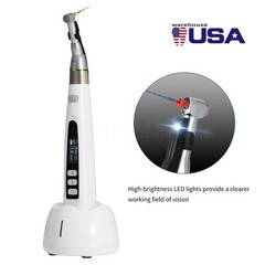 Dental Cordless LED Endo Motor Root Canal Treament 16:1 Contra Angle Handpiece