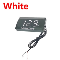 12V Digital LED Display Voltmeter Car Motorcycle Voltage Monitor Gauge Meter