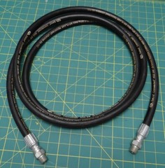 10 Feet of Gates Connected 6G2 3/8″ R2/2SN EN853 4800 PSI Hose Flame Resistant
