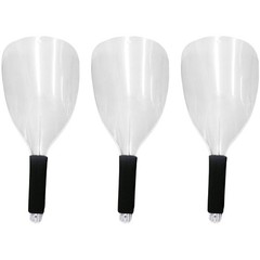 3PCS Barber Salon Face Shield Reusable Haircut Hairspray Makeup Cover Pad